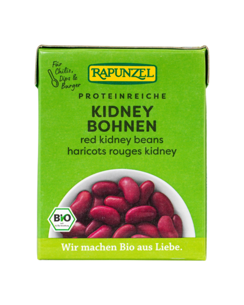 Rapunzel Bio Rote Kidney Bohnen im Tetra Pak