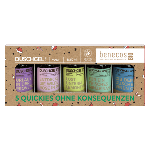 benecos Geschenkset Mini "Duschgel Weihnachten"