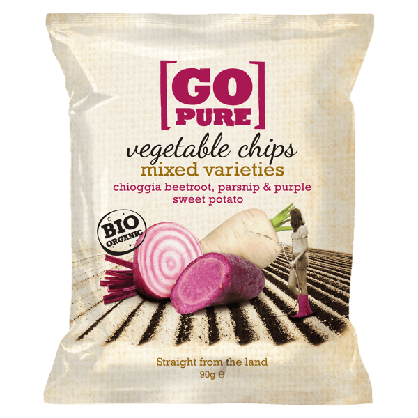 GoPure Bio Mixed Vegetable Chips MHD 29.07.2023