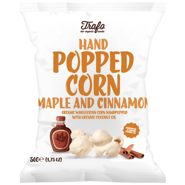 Trafo  Bio Popcorn Ahornsirup &amp; Zimt
