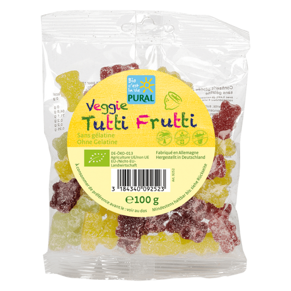 Pural Bio Veggie Tutti Frutti