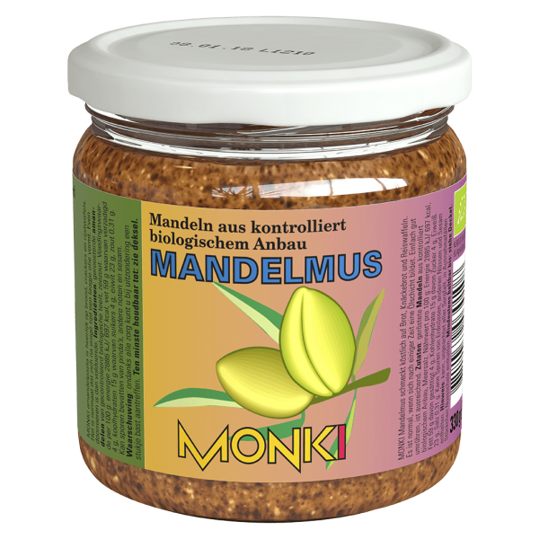 Monki Bio Mandelmus, 330g