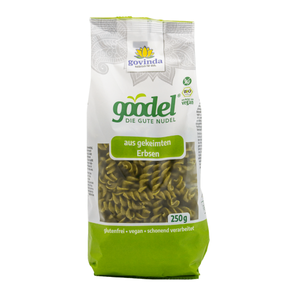 Govinda Bio &quot;Goodel&quot; Fusilli aus gekeimten Erbsen