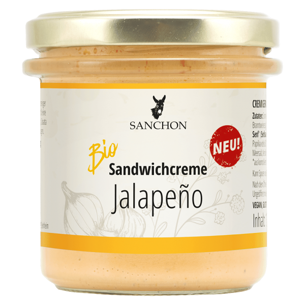 Sanchon Bio Sandwichcreme Jalapeno