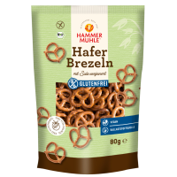 Hammer Mühle Bio Haferbrezeln mit Salz Hammer Mühle Bio Haferbrezeln mit Salz