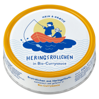 Hein & Graetje Heringsröllchen in Currysauce Hein & Graetje Heringsröllchen in Currysauce