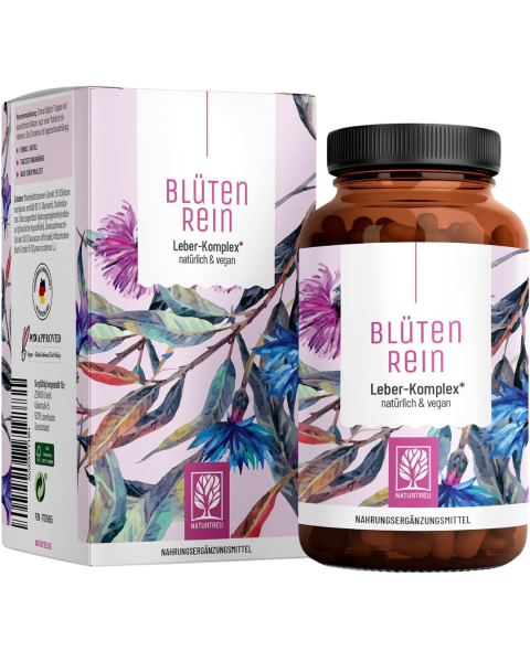 Naturtreu Blütenrein Leber-Komplex, 120 Kapseln