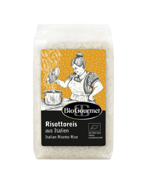 BioGourmet Bio Carnaroli Risottoreis aus Italien, 500g