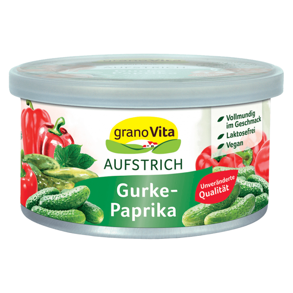 granoVita Aufstrich Gurke-Paprika