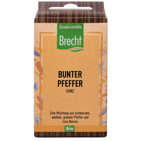 Gewürzmühle Brecht Bio Pfeffer mix ganz