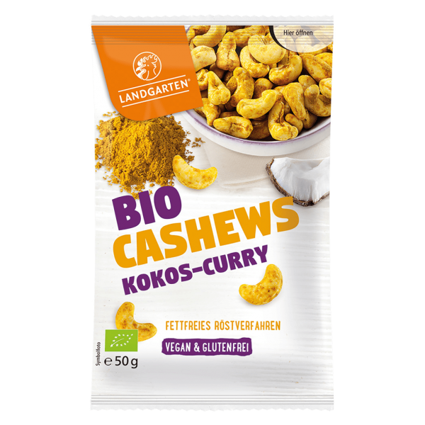 Landgarten Bio Cashews Kokos-Curry