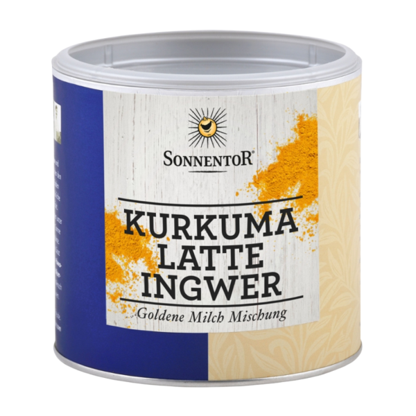 Sonnentor Bio Kurkuma Latte Ingwer 230 g, Gastrodose klein