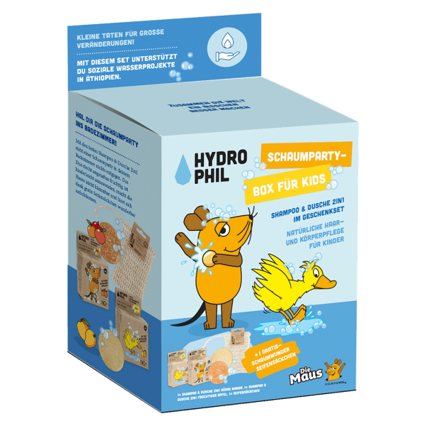 Hydrophil Geschenkset Maus Duschpflege