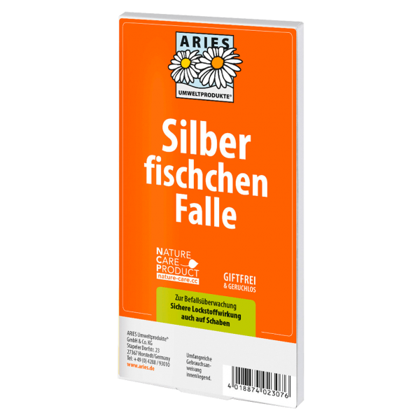 Aries Silberfischchen Falle