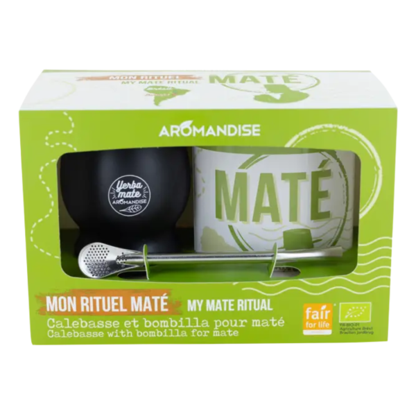 AROMANDISE Mate-Set mit Kalebasse