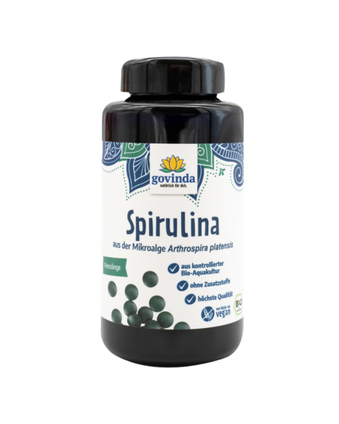 Govinda Bio Spirulina Presslinge, 180g