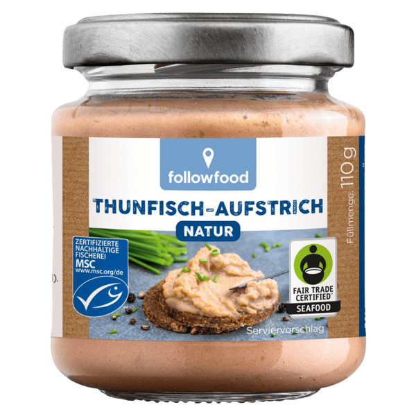 followfood Thunfisch-Aufstrich Natur