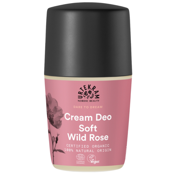 Urtekram Soft Wild Rose Cream Deo, 50 ml