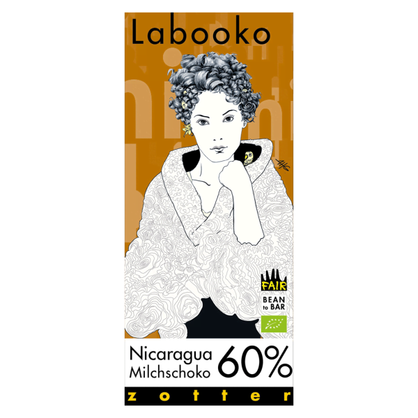 Zotter Bio Labooko - 60% NICARAGUA Milch