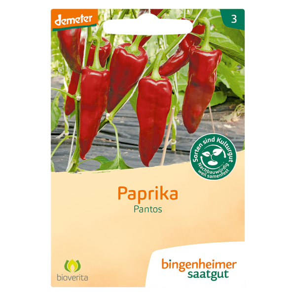 Bingenheimer Saatgut Bio Paprika Pantos