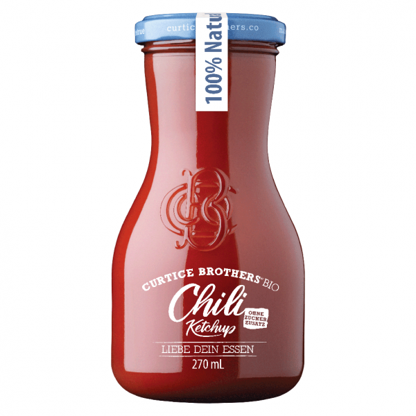 Curtice Brothers Bio Chili Ketchup ohne Zuckerzusatz