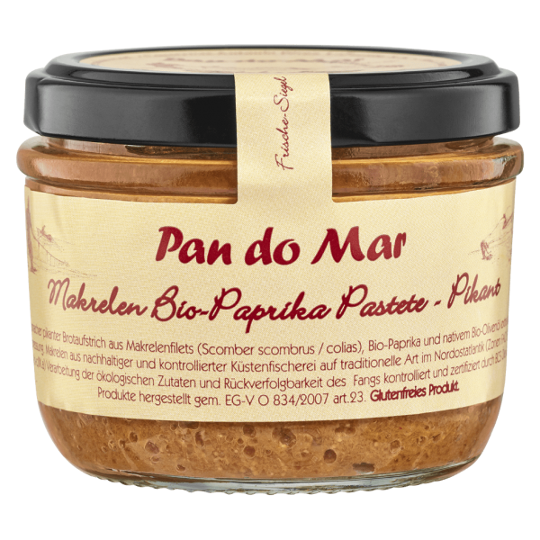 Pan do Mar Makrelen Bio-Paprika Pastete pikant