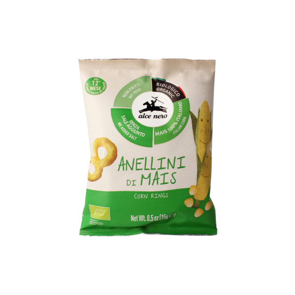 Alce Nero Bio Maisringe Baby Food