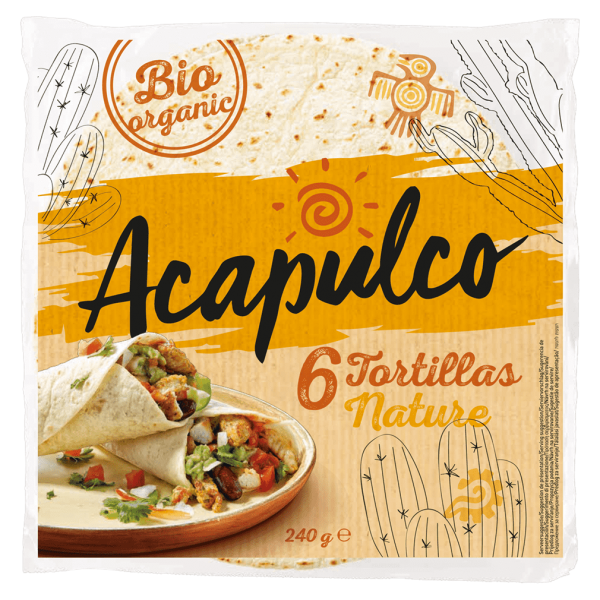 Acapulco Bio Tortilla Wraps