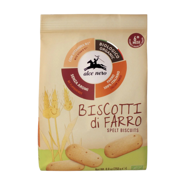 Alce Nero Bio Dinkelkekse, 250g