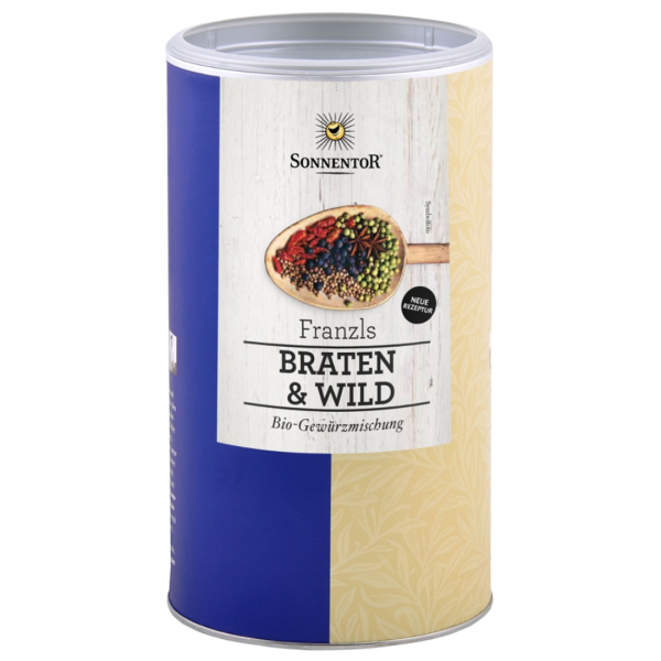 Sonnentor Bio Franzls Braten- und Wildgewürz 460 g, Gastrodose groß