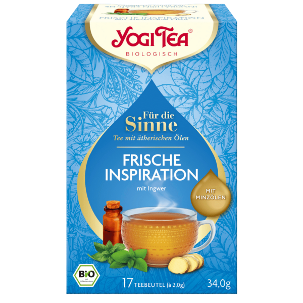 Yogi Tea Bio Kräutertee Für die Sinne Frische Inspiration