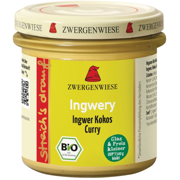 Zwergenwiese Bio streich´s drauf Ingwery