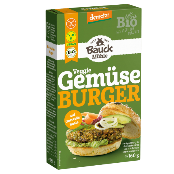 Bauckhof  Bio Gemüse Burger Demeter