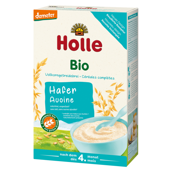 Holle Bio Babybrei Haferflocken, 250g