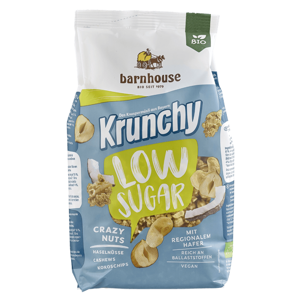 Barnhouse Bio Krunchy Crazy Nuts Low Sugar