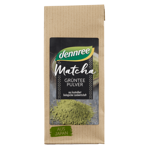 dennree Bio Matcha Grüntee Pulver