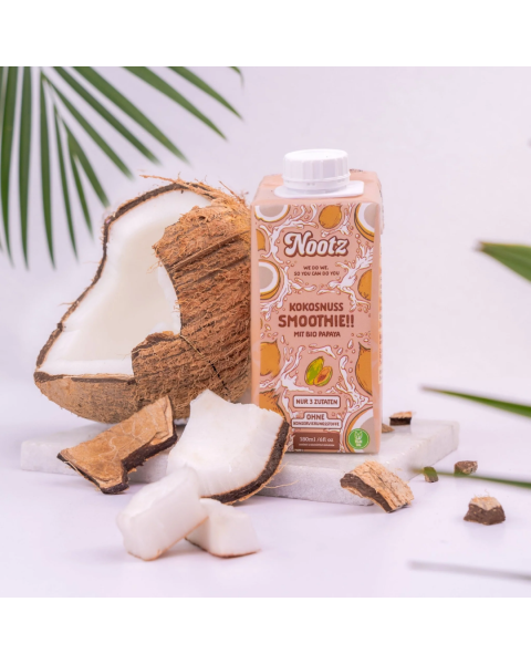 Nootz Bio Kokosnuss Smoothie - Papaya