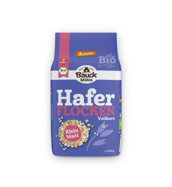 Bauckhof  Bio Demeter Haferflocken Kleinblatt