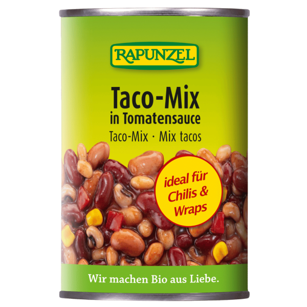 Rapunzel Bio Taco-Mix in der Dose