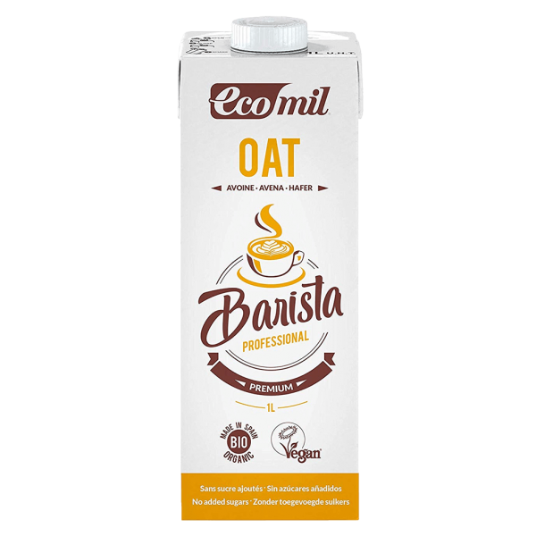 EcoMil Bio Hafer Drink Barista, ohne Zuckerzusatz