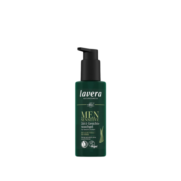 Lavera Men Sensitiv 2in1 Gesichtswaschgel