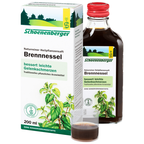 Schoenenberger Brennnessel-Heilpflanzensaft