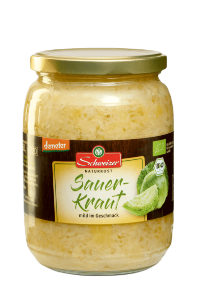 Schweizer Bio Sauerkraut