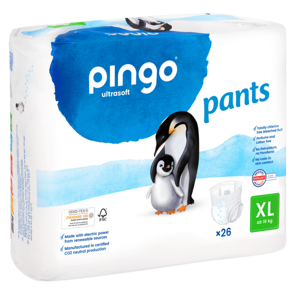 Pingo Swiss  Bio Windeln Pants XL