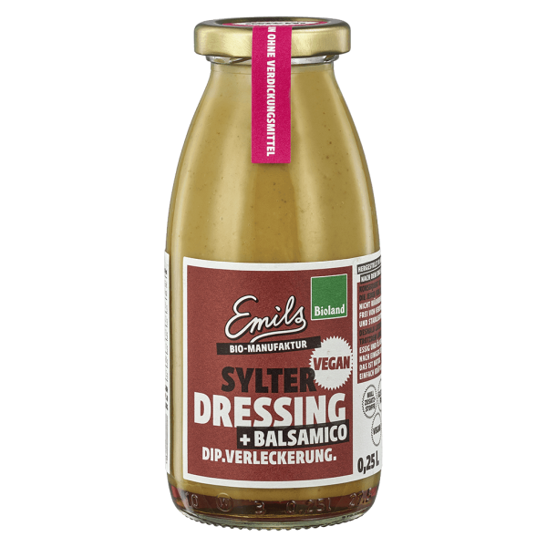 Emils Bio Sylter Dressing und Balsamico, 250 ml