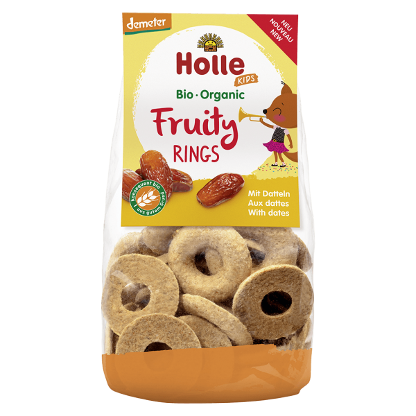 Holle Bio Fruity Rings mit Datteln MHD 07.08.2023