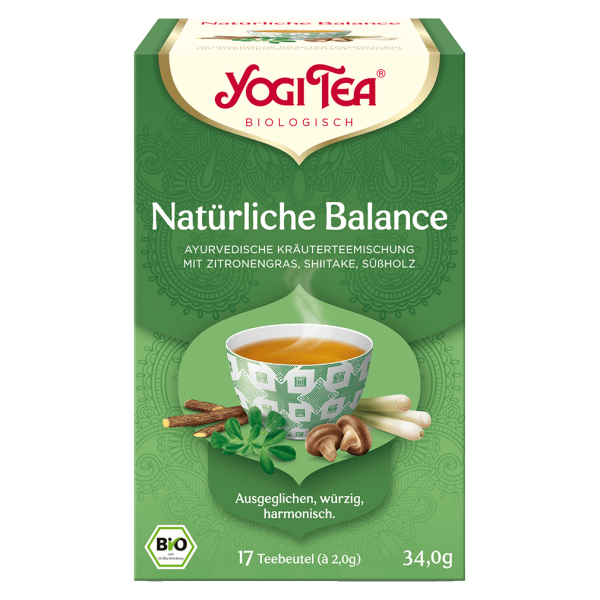 Yogi Tea Bio Kräutertee Natürliche Balance