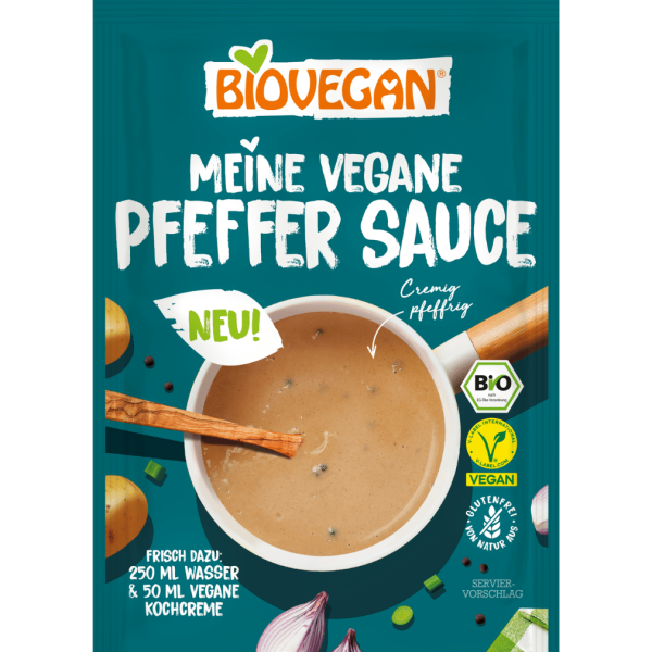 Biovegan Bio Meine vegane Sauce, Pfeffer