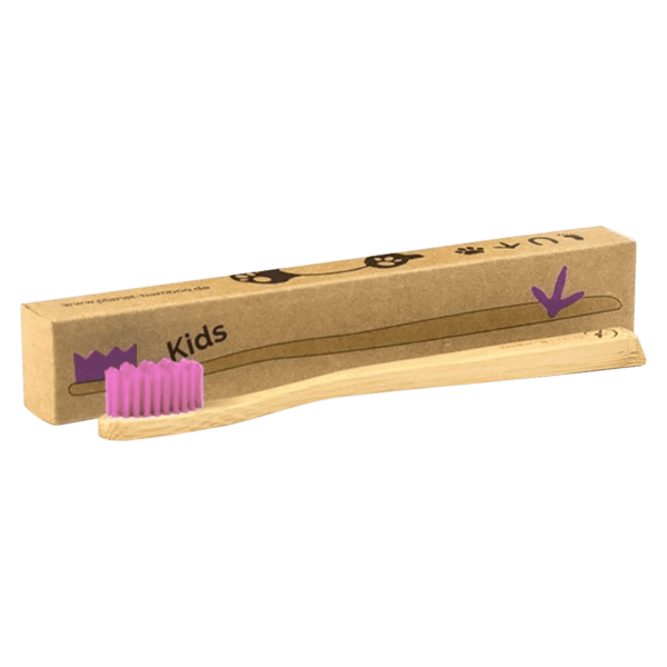 Planet Bamboo Bambus Zahnbürste medium für Kinder