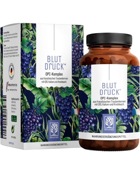 Naturtreu Naturtreu Blutdruck OPC-Komplex, 90 Kapseln